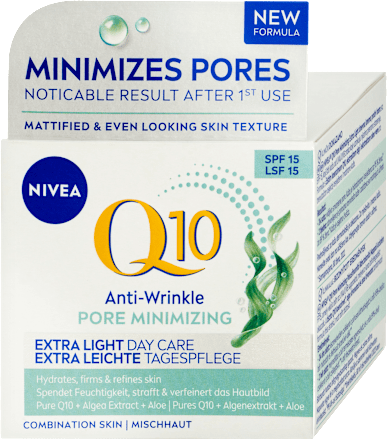 Q10 denní krém proti vráskám OF 15 Pore Minimizing NIVEA