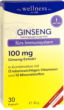 Ginseng Kapseln the wellness co.