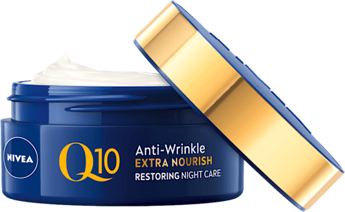Q10 EXTRA NOURISHING noćna krema protiv bora NIVEA