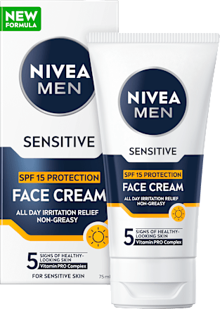  Cremă de față SENSITIVE cu SPF 15 NIVEA MEN