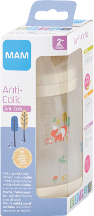 Antikoliková detská fľaška Anti-Colic - 2m+ mam