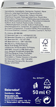 Krem przeciwzmarszczkowy Hyaluron NIVEA MEN