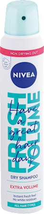 Suchý šampón Fresh Volume Extra Volume  NIVEA