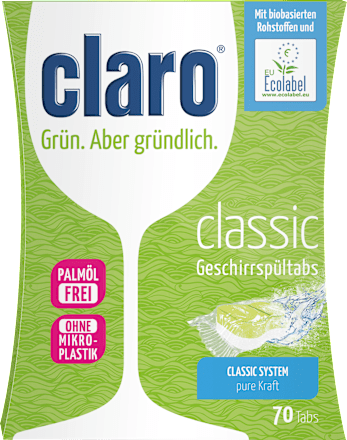 Geschirrspül-Tabs Classic claro