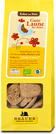 Dinkelkekse Bio Gute Laune Kekse mit Sinn