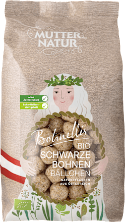 Schwarze Bohnen Bällchen Bio MUTTER NATUR