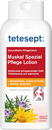 Muskel Spezial Pflege Lotion tetesept