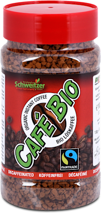 BIO káva instantní bez kofeinu FAIRTRADE