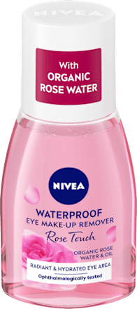Rose Touch Waterproof  2-fazni odstranjivač šminke oko očiju NIVEA
