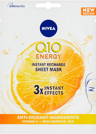 Q10 Energy maska za lice protiv bora – vitamin C NIVEA