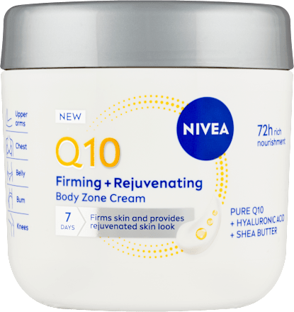 Q10 zpevňující remodelační tělový krém NIVEA