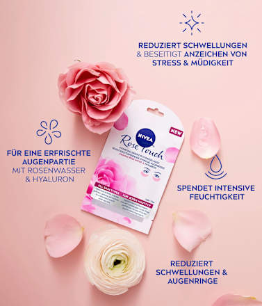 Augenmaske Rose Touch (1 Paar) NIVEA