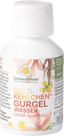 Gurgelwasser Goldkehlchen ohne Alkohol SonnenMoor