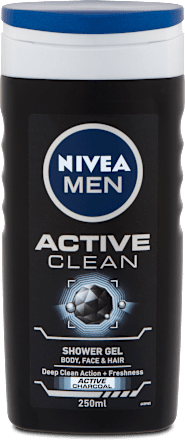 Active Clean - gel za tuširanje NIVEA MEN