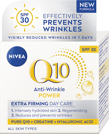Spevňujúci denný pleťový krém proti vráskam Q10 Power s OF 30 NIVEA