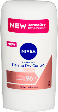 Tuhý antiperspirant Derma Dry Control Maximum NIVEA