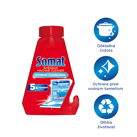 Intenzívny čistič umývačky riadu 5v1 Somat