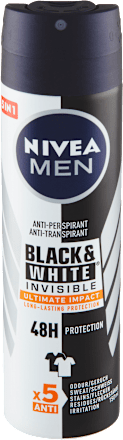 Pánsky antiperspirant v spreji Black & White Invisible Ultimate Impact NIVEA MEN