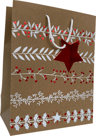 Geschenktasche Weihnachten Mittel Dekorieren & Einrichten