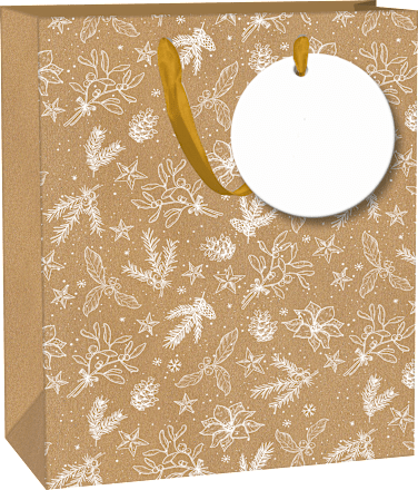 Geschenktasche Weihnachten Mittel Dekorieren & Einrichten