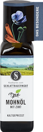 Mohnöl mit Zimt Bio Schlattbauerngut