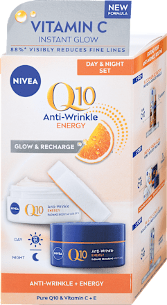 Set dnevne in nočne kreme Anti-Wrinkle Energy, 2 x 50 ml NIVEA