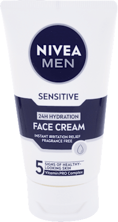 Hydratačný pleťový krém na citlivú pleť Sensitive NIVEA MEN