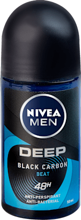 Deep Black Carbon Beat deo roll-on NIVEA MEN