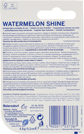 Pielęgnująca pomadka do ust Watermelon Shine NIVEA