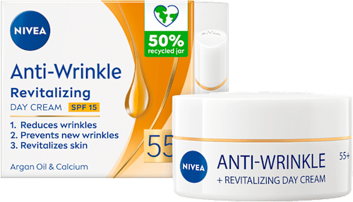 Cremă antirid de zi 55+ NIVEA