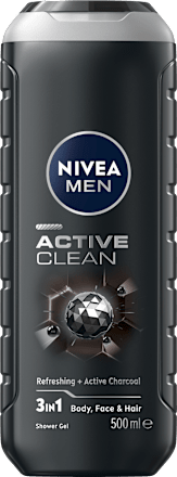 Active Clean gel za tuširanje NIVEA MEN