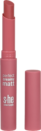 perfect creamy matt ruž za usne – 336/003 s-he colour&style
