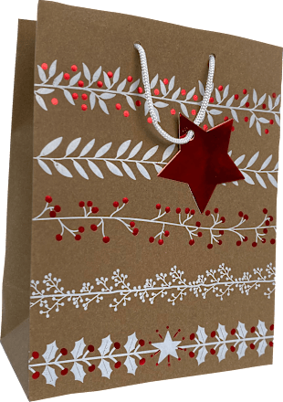 Geschenktasche Weihnachten Mittel Dekorieren & Einrichten