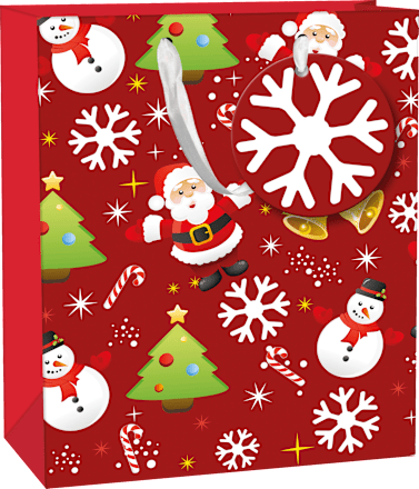 Geschenktasche Weihnachten Mittel Dekorieren & Einrichten
