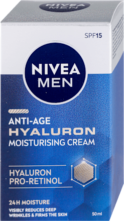 Anti-Age Hyaluron - krema za lice , SPF 15 NIVEA MEN