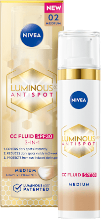 CC krém Cellular Luminous630 SPF30 středně tmavý odstín NIVEA