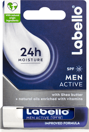 balzám na rty Active For Men Labello
