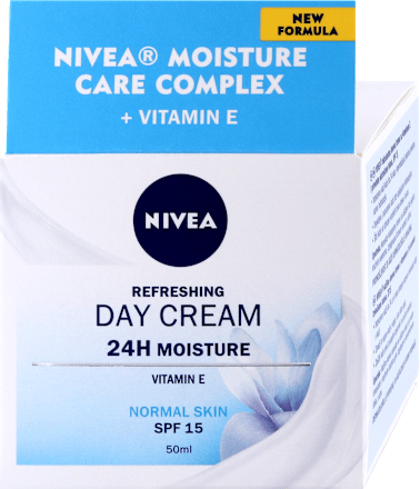 Refreshing dnevna krema za lice – vitamin E, SPF 15 NIVEA