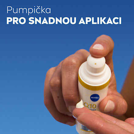 Q10 denní UV fluid proti vráskám SPF50 NIVEA