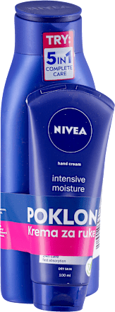 Mleko za telo + krema za ruke NIVEA
