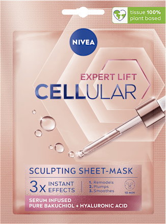 Textilná pleťová 10-minútová kryomaska Cellular Expert Lift NIVEA