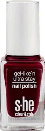 Gélový lak na nechty like'n ultra stay nail polish - 322/480 s-he colour&style