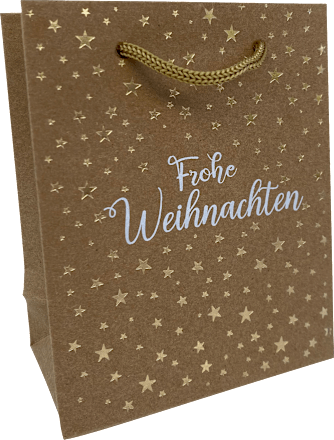 Geschenktasche Weihnachten Klein keine Marke