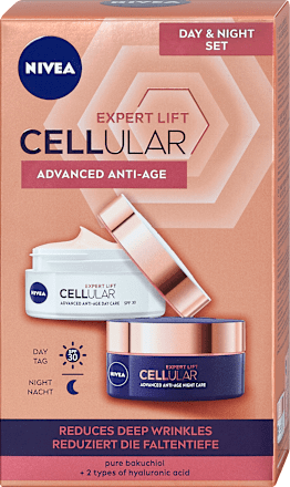 Expert Lift cremă de zi + Cellular Expert Lift cremă de noapte NIVEA