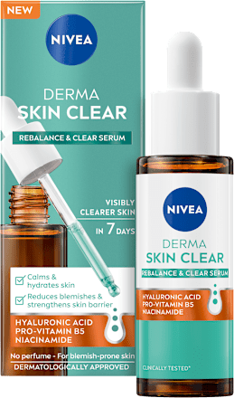 Pleťové sérum Derma Skin Clear Rebalance & Clear NIVEA
