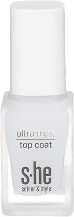 Nadlak za nohte Ultra matt s-he colour&style