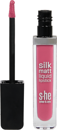 Tekutý rúž na pery silk matt - 338/015 s-he colour&style
