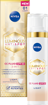 Crema CC fluidă  SPF30 light NIVEA