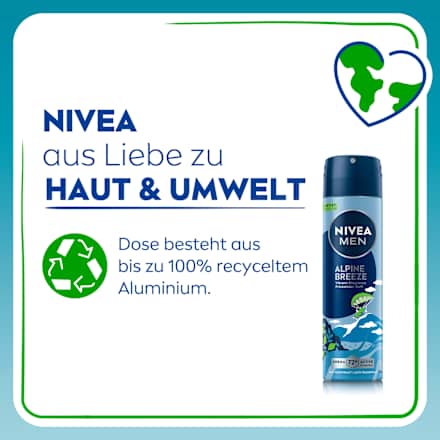 Antitranspirant Deospray Alpine Breeze NIVEA MEN
