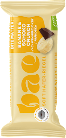 Haferriegel Banane & Schoko bae